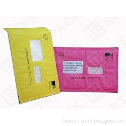 Window Style Kraft Bubble Mailer PSW